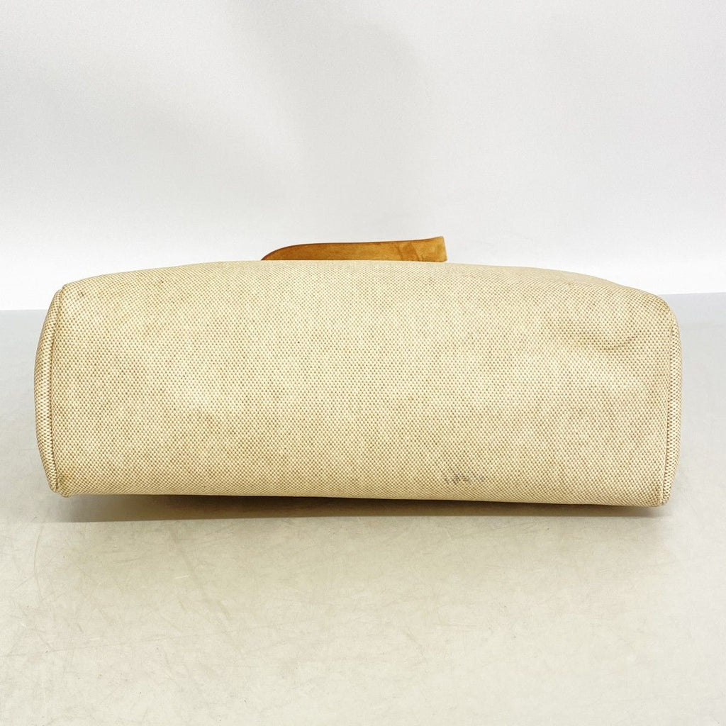 Hermes Handbag Herbag PM Toile Ash Natural Silver 2-Way — view 3
