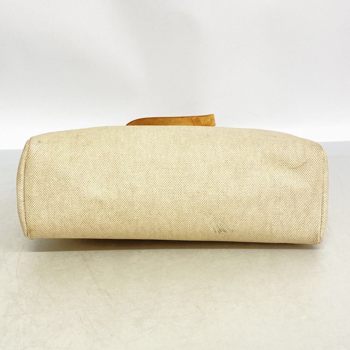 Hermes Handbag Herbag PM Toile Ash Natural Silver 2-Way — view 3