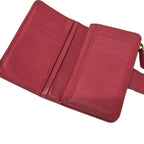 Prada Bifold Wallet Red Leather — view 3