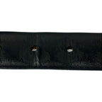 Louis Vuitton Belt 105 42 Ceinture Anagram 30 Black Silver Leather — view 7