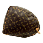 Louis Vuitton Vintage Keepall 50 Monogram Leather Boston Bag Brown — view 6