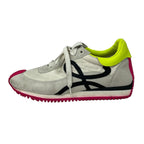 Loewe Sneakers 39 White Light Gray Multi Leather