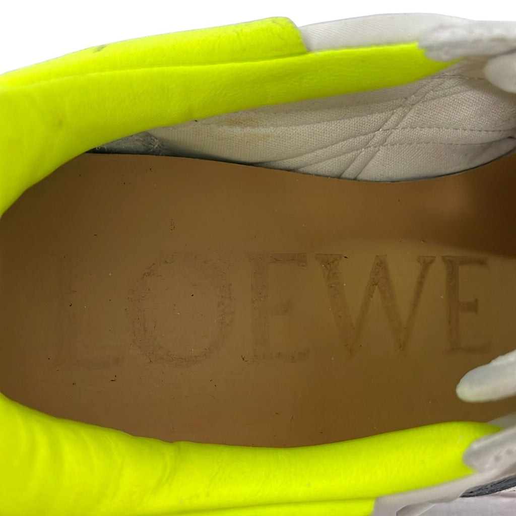 Loewe Sneakers 39 White Light Gray Multi Leather — view 5