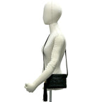 Chanel And Vintage CC Logo Lambskin Tassel Shoulder Bag Vanity Black — view 2