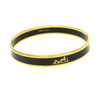 Hermes Enamel Bangle Bracelet — view 3