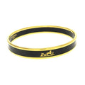 Hermes Enamel Bangle Bracelet