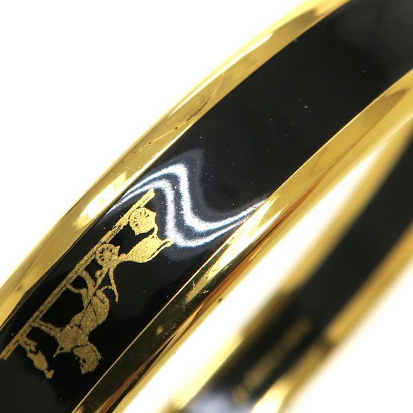Hermes Enamel Bangle Bracelet — view 6