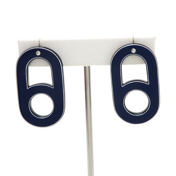 Hermes Earrings Variation Blue