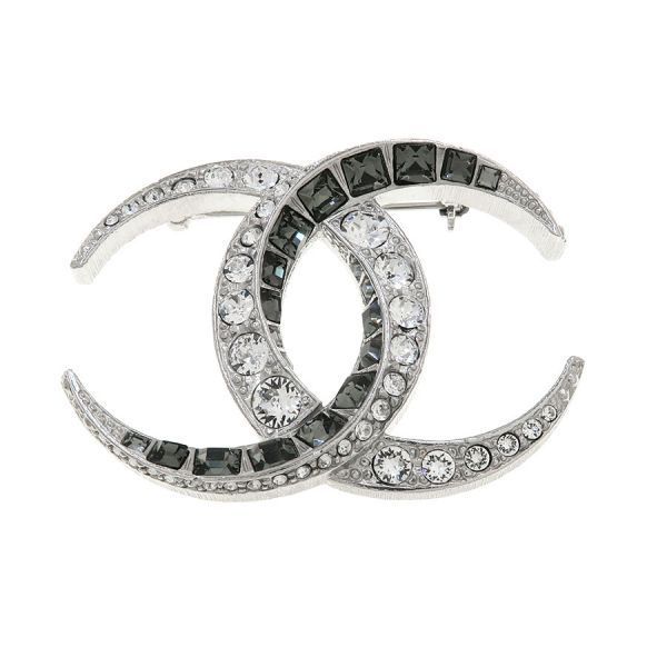 Chanel 15c Brooch Silver