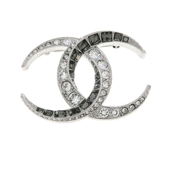 Chanel 15c Brooch Silver