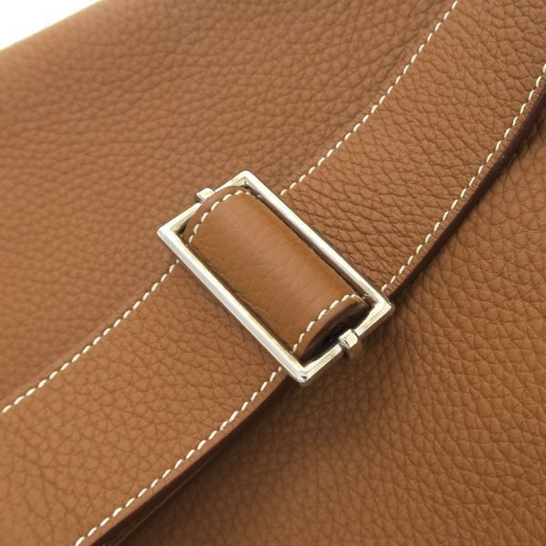 Hermes Sac Alf Red 35 Shoulder — view 7