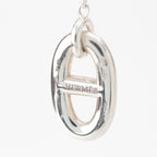 Hermes Chaine D'ancre Farandole Earrings Silver — view 4