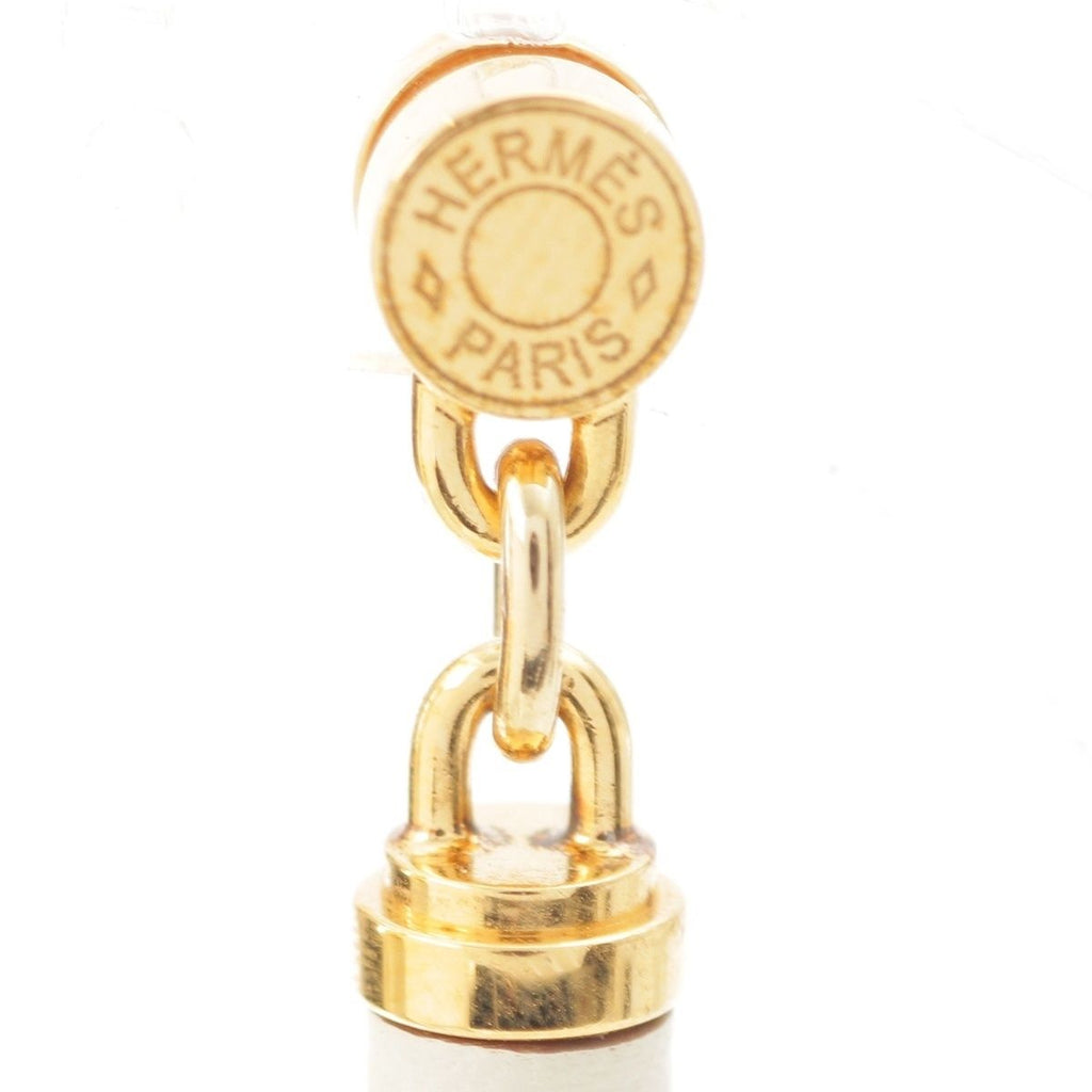 Hermes Charnier Nata Earrings Gold — view 5