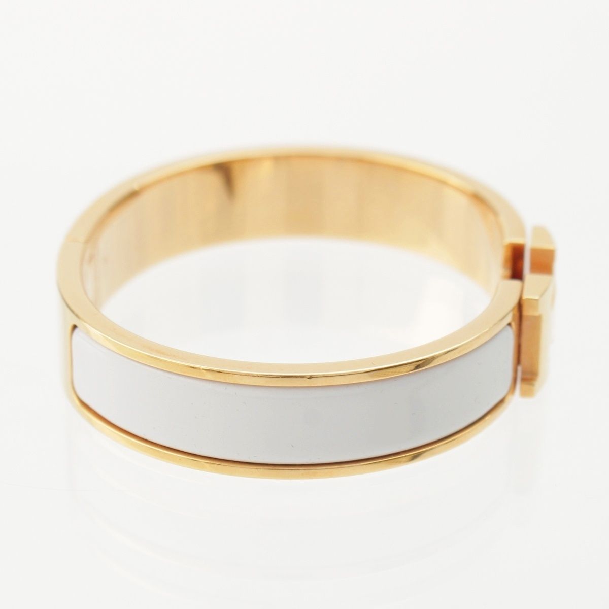 Hermes Click PM Bracelet White Gold — view 4