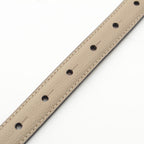 Loewe Anagram Buckle Belt Beige Gold 70 — view 5