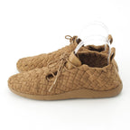 Bottega Veneta Intrecciato Lace Up Low Cut Sneakers Brown — view 3