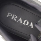 Prada Cloud Bust Sander Rubber Fabric Sneakers Black — view 7