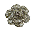 Chanel Brooch Camellia Silver