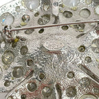 Chanel Brooch Camellia Silver — view 3