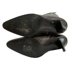 Hermes Long Boots 36 Dark Brown Leather — view 3