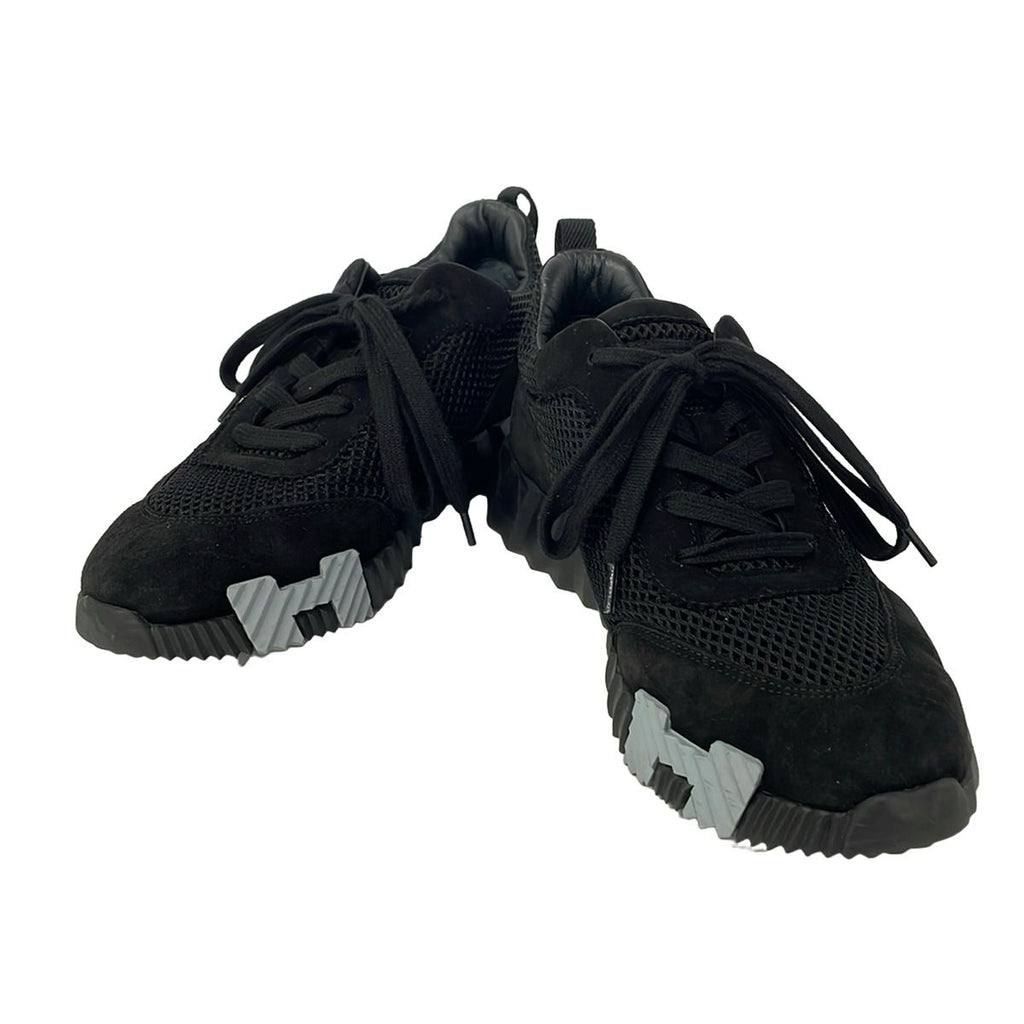 Hermes Sneakers 395 Bouncing Black White — view 2