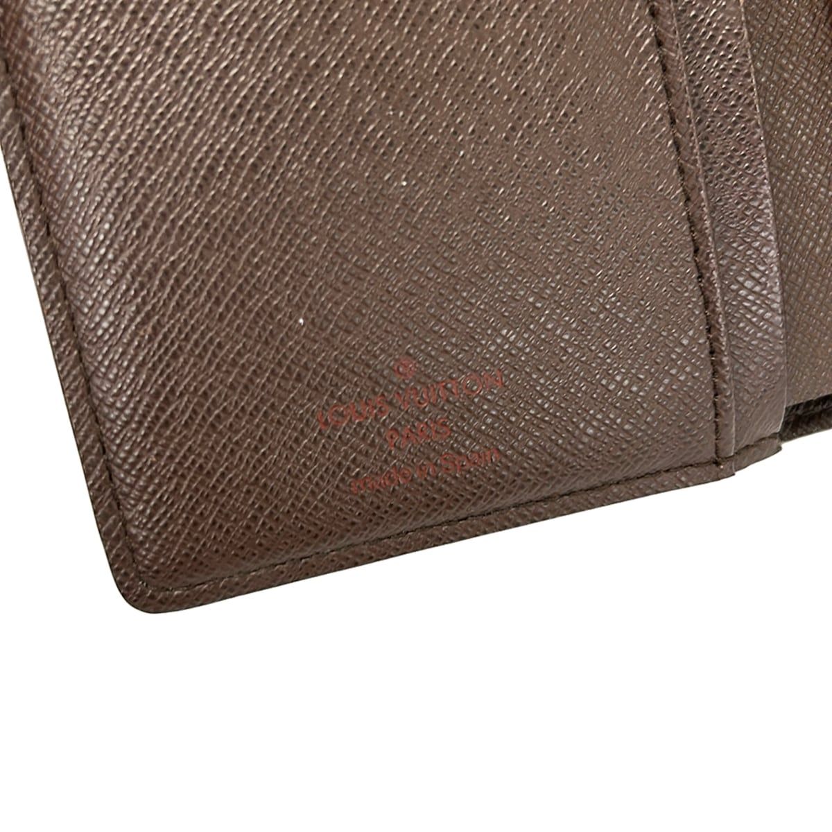 Louis Vuitton Bifold Wallet Damier Portefeuille Viennois Ebene — view 5