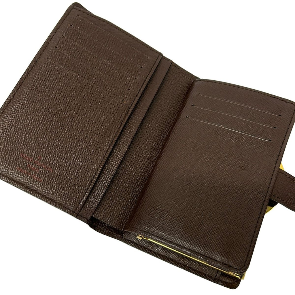 Louis Vuitton Bifold Wallet Damier Portefeuille Viennois Ebene — view 3