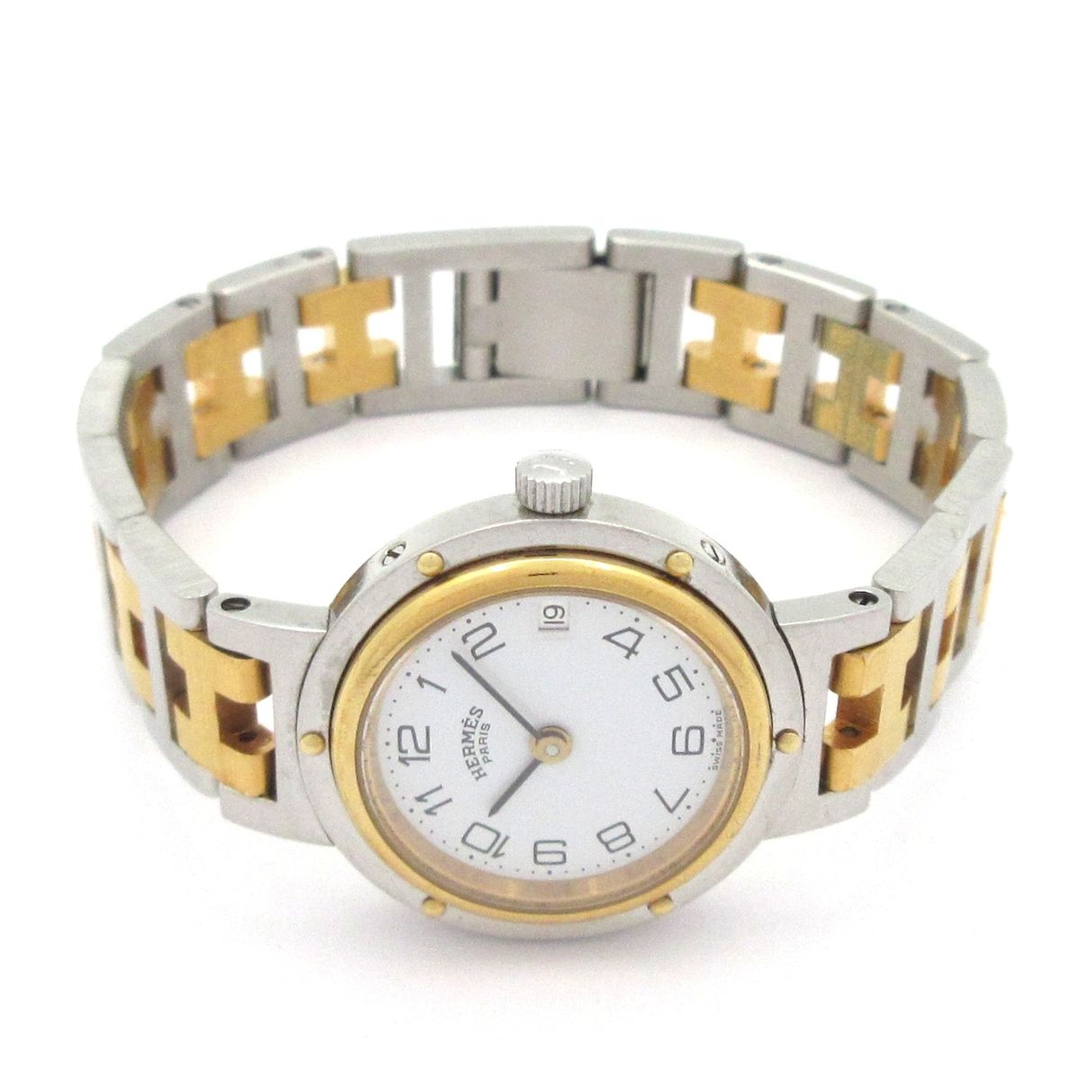 Hermes Watch Clipper 4 White — view 2