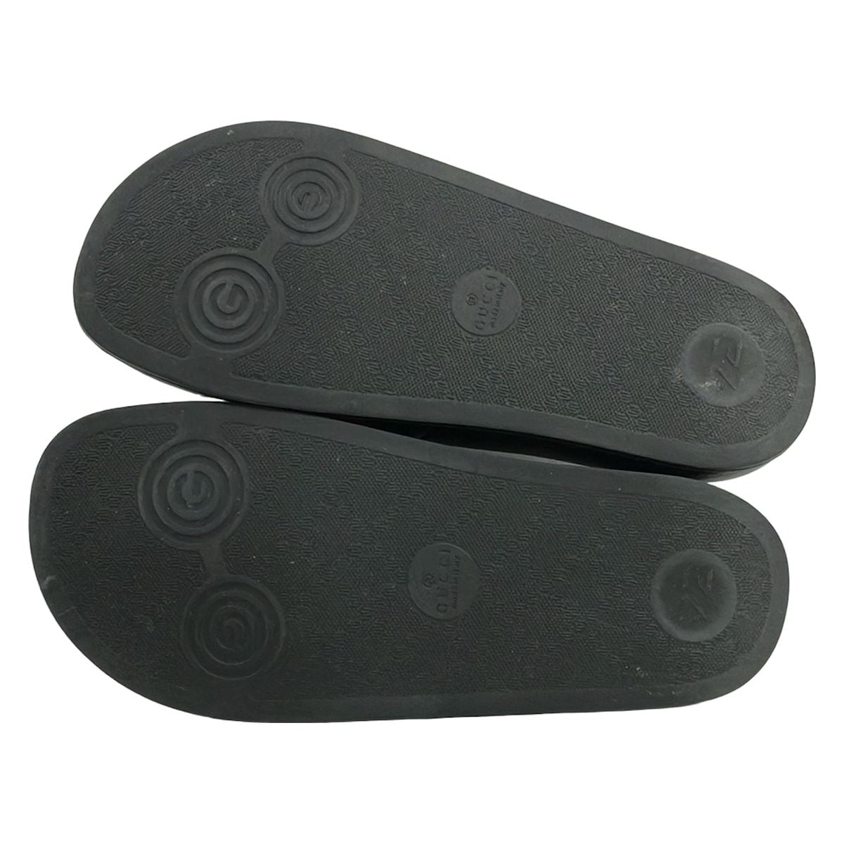 Gucci Sandals 36 Logo Web Dark Green Bordeaux White Palace Collaboration — view 4