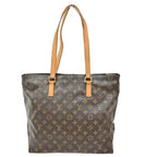 Louis Vuitton Cabas Mezzo Shoulder Bag Monogram Leather — view 3