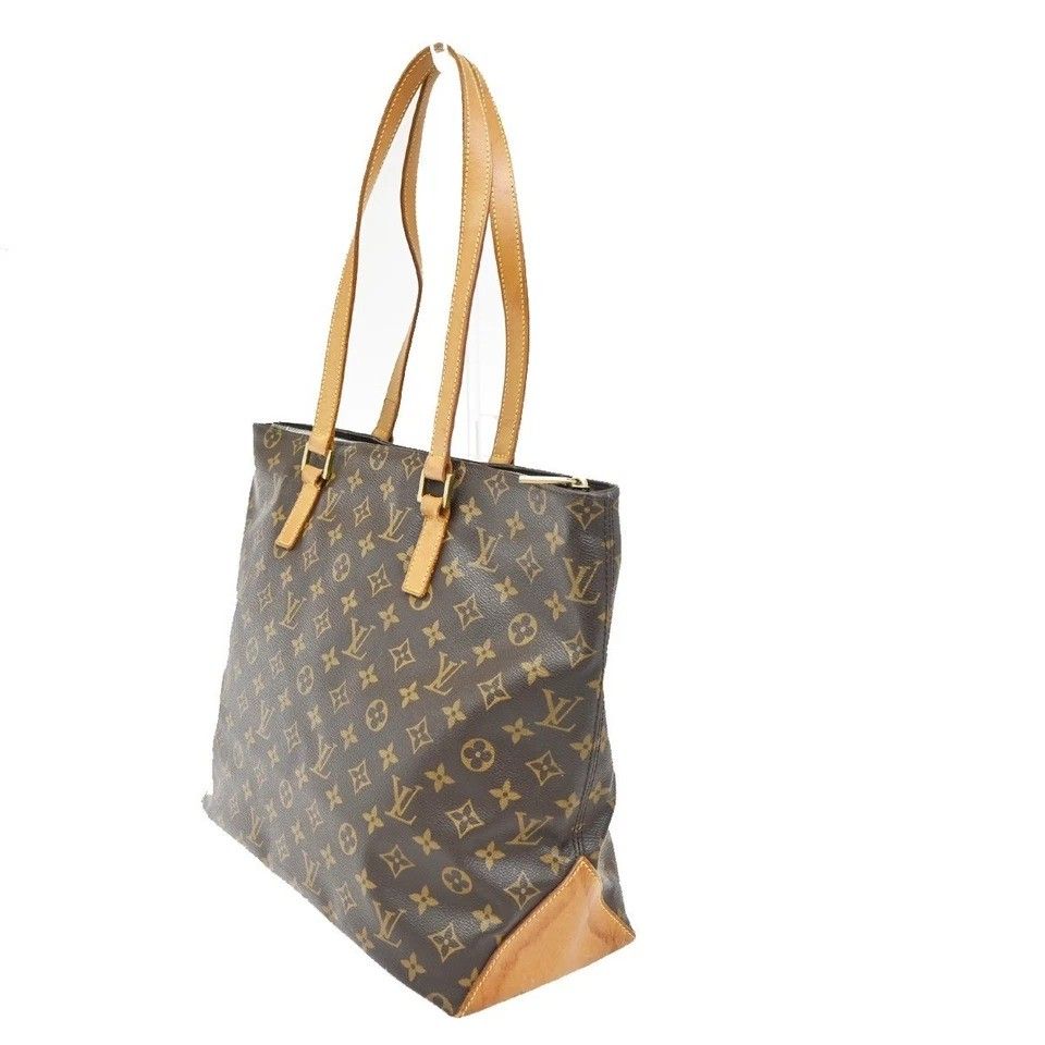 Louis Vuitton Cabas Mezzo Shoulder Bag Monogram Leather — view 4