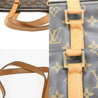 Louis Vuitton Cabas Mezzo Shoulder Bag Monogram Leather — view 8
