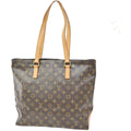 Louis Vuitton Cabas Mezzo Shoulder Bag Monogram Leather