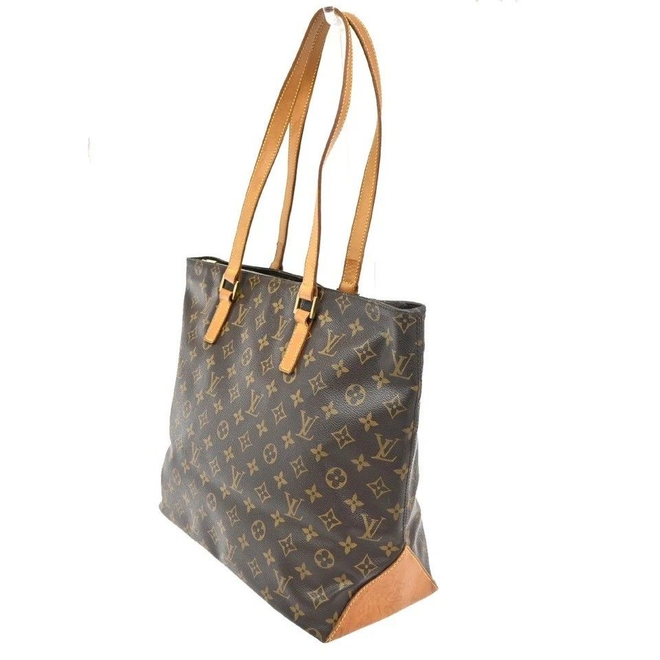 Louis Vuitton Cabas Mezzo Shoulder Bag Monogram Leather — view 2