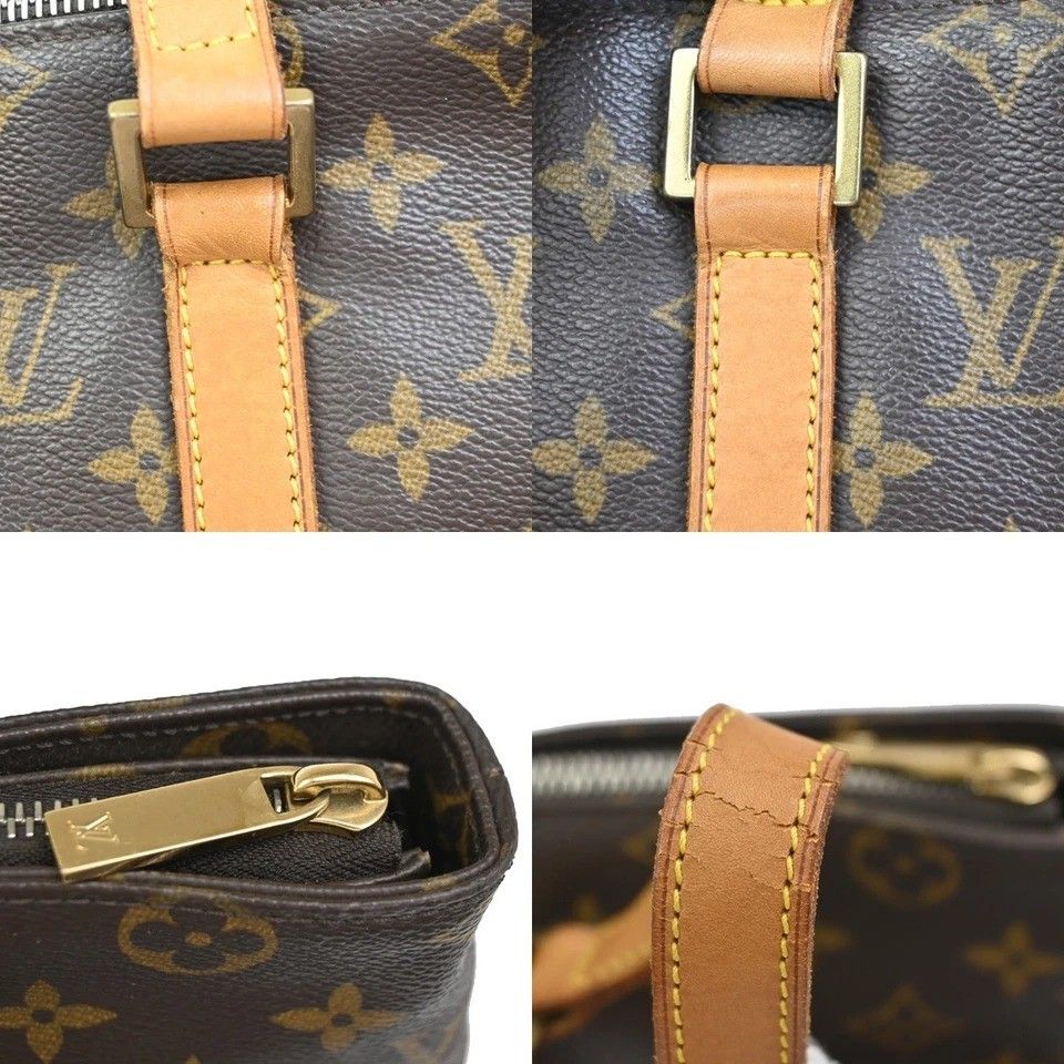 Louis Vuitton Cabas Mezzo Shoulder Bag Monogram Leather — view 9