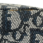 Dior Pouch Logo Glam Navy Dark Multi Leather — view 8