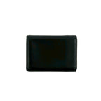 Saint Laurent Paris Origami Tiny Wallet YSL Logo Leather Trifold Black — view 2