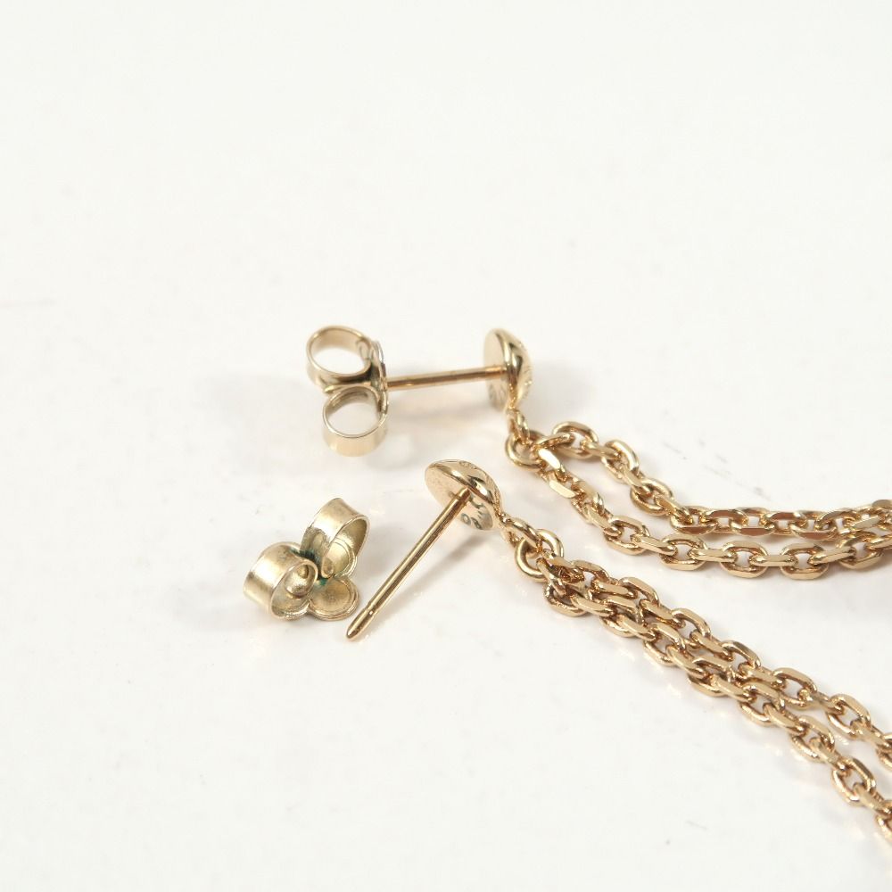 Louis Vuitton Book le Reille Pandan Gambling Earrings Chain Dice Motif — view 5
