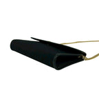 Dior Vintage Trotter Pattern Logo Canvas Leather Chain Shoulder Bag Black — view 8