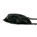 Prada Triangle Logo Camouflage Pattern Nylon Saffiano Leather Shoulder — view 6