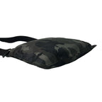 Prada Triangle Logo Camouflage Pattern Nylon Saffiano Leather Shoulder — view 7