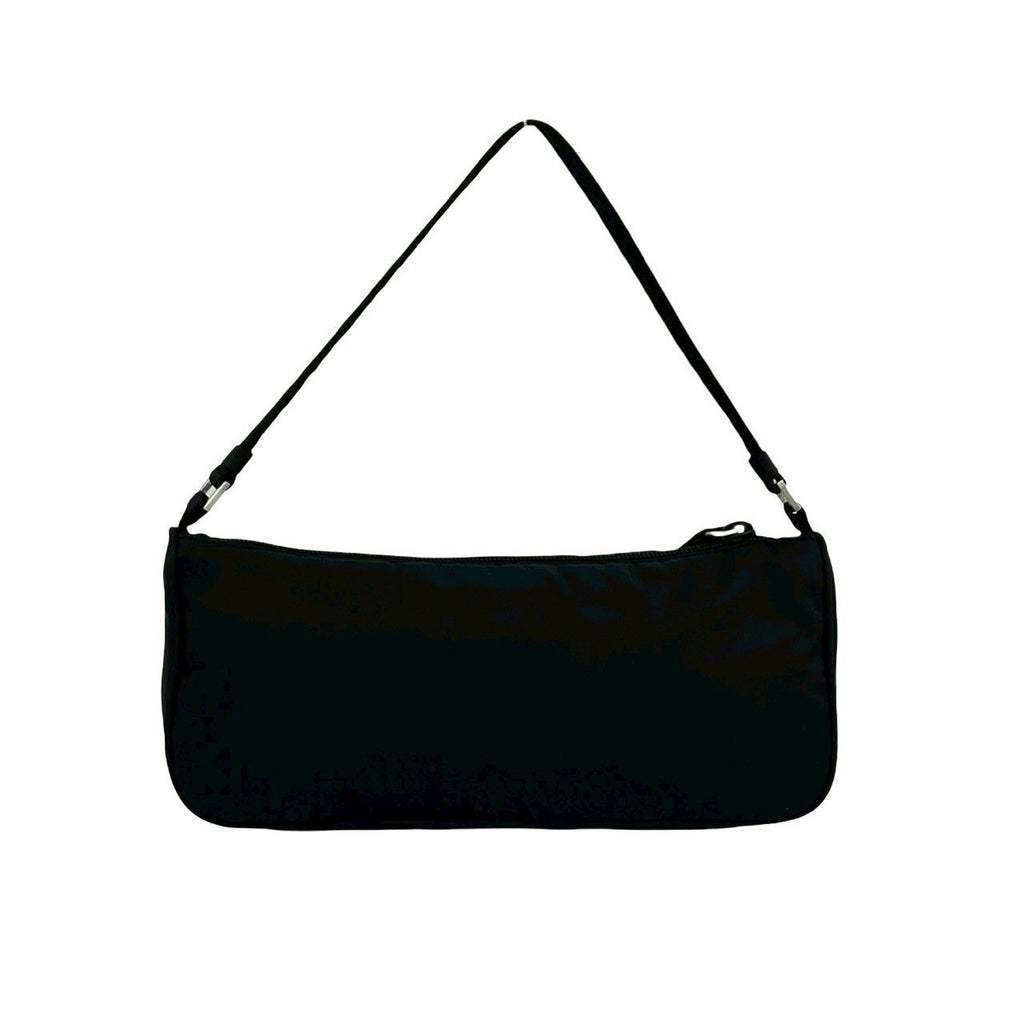 Prada Tessuto Nylon Mini Handbag Pouch Case Black — view 3