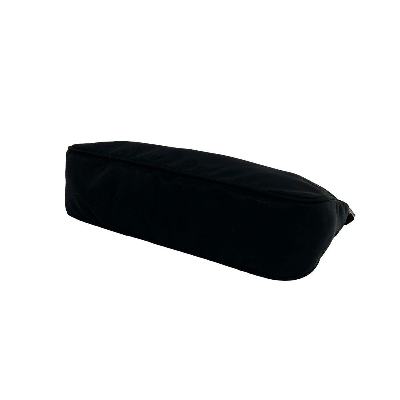 Prada Tessuto Nylon Mini Handbag Pouch Case Black — view 8
