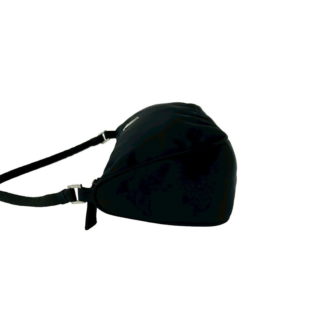 Prada Tessuto Nylon Mini Handbag Pouch Case Black — view 5