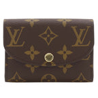 Louis Vuitton Porte-Monnaie Rosalie Monogram Canvas Rose Ballerine Coin Case