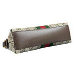 Gucci Ophidia Shoulder Bag GG Supreme Canvas Beige — view 5