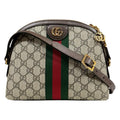 Gucci Ophidia Shoulder Bag GG Supreme Canvas Beige