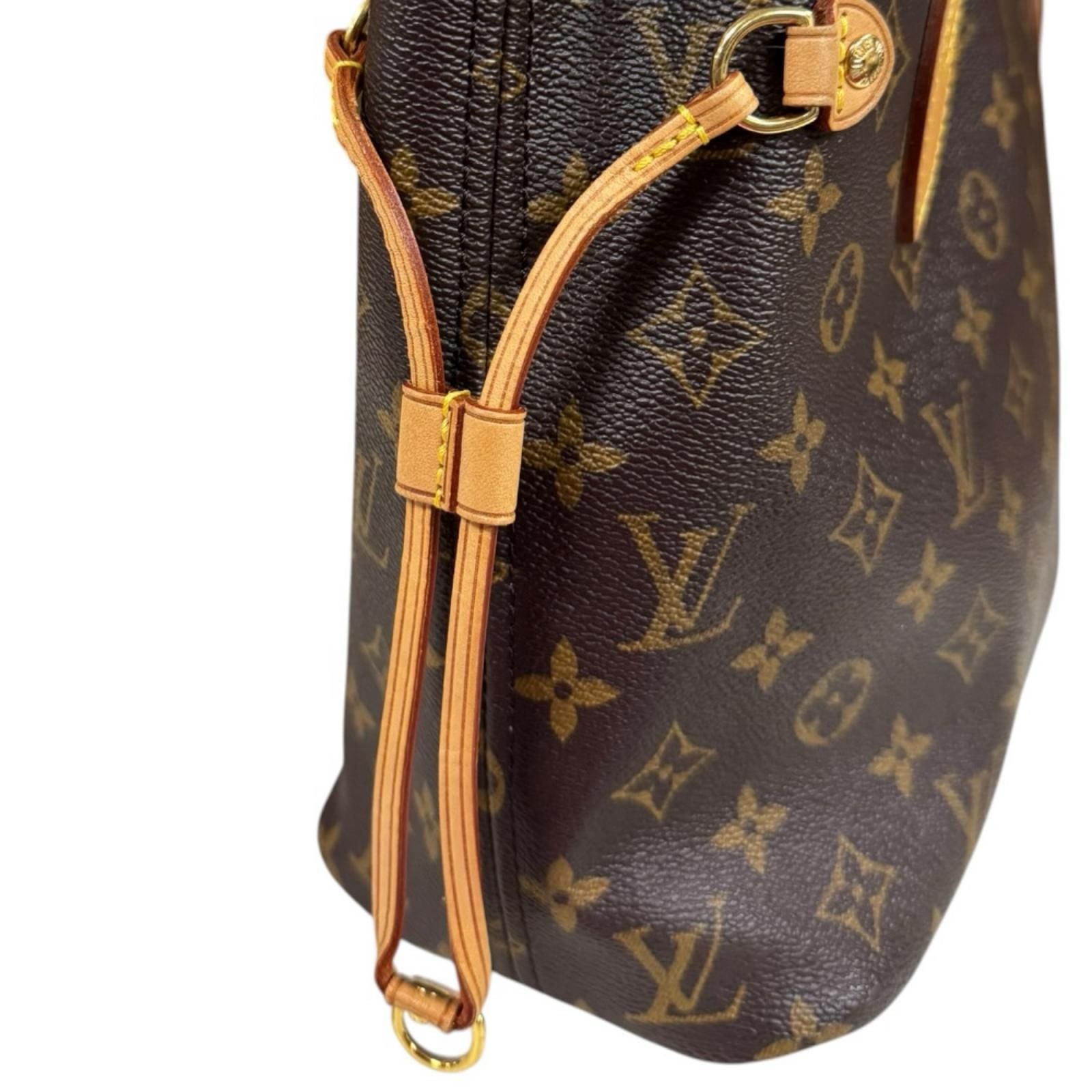 Louis Vuitton Neverfull PM Monogram Tote Canvas Brown — view 9