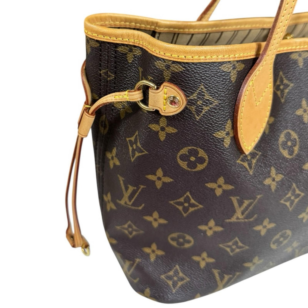 Louis Vuitton Neverfull PM Monogram Tote Canvas Brown — view 7