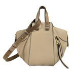 Loewe Hammock Small Shoulder Bag Leather Beige